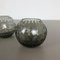 Vases Balle Tourmaline par Wilhelm Wagenfeld pour WMF, Allemagne, 1960s, Set de 2 6