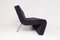 Italian Sofa in Black Velvet and Steel by MDF Italia, Image 12