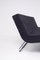 Italian Sofa in Black Velvet and Steel by MDF Italia, Image 7