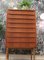 Tall Danish Teak Chest of Drawers with Eight Drawers, Image 9