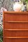 Tall Danish Teak Chest of Drawers with Eight Drawers, Image 8