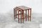 Danish Rosewood Nesting Tables, 1960s, Set of 3, Image 5