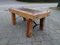 Brutalist Oak, Ceramic and Metal Coffee Table, Image 4