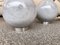 Lampade modulari sferiche in marmo di 3 Luci, Italia, anni '70, set di 2, Immagine 9