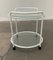 Postmodern Glass Service Trolley or Side Table 6