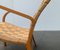 Vintage Scandinavian Wooden Armchairs, Set of 2, Image 5