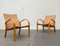 Skandinavische Vintage Armlehnstühle aus Holz, 2er Set 43