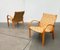 Vintage Scandinavian Wooden Armchairs, Set of 2 29