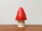 Postmoderne deutsche Mushroom Tischlampe aus Kunststoff von Heico 34