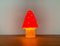 Postmoderne deutsche Mushroom Tischlampe aus Kunststoff von Heico 11