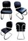 Faux Leather and Steel Chairs in Bauhaus Style, 1970s, Set of 4 4