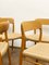 Mid-Century Danish Oak Model 75 Chairs by Niels O. Møller for J.l Møllers Møbelfabrik, 1950s, Set of 6 8