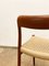 Mid-Century Danish Teak Model 75 Chair by Niels O. Møller for J.l. Moller, 1950s, Image 10