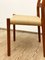 Dänische Mid-Century Modell 84 Stühle aus Teak von Niels O. Møller für Jl Moller, 1950er, 4er Set 9
