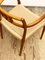 Mid-Century Danish Teak Armrest Model 64 Chair with Braid of Niels O. Møller for J.l. Moller, 1950s, Image 6