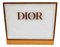 Esposizione in ottone e onice di Christian Dior, anni '80, Immagine 4
