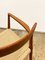 Mid-Century Danish Teak Model 57 Chairs by Niels O. Møller for J.l Møllers Møbelfabrik, 1950s, Set of 2, Image 5