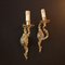 Bronze Wall Lights in the Style of Louis XV, Set of 2 1