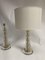 Brass and Murano Glass Lamps, Set of 2, Image 1