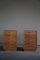 Pine Chest of Drawers by Danish Cabinetmaker, 1970s, Set of 2, Image 12