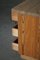 Mid-Century Pine Desk with Leather Handles by Danish Cabinetmaker, 1970s, Image 7