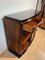 Small Art Deco Walnut Veneer Sideboard with Open Shelf, France, 1930s, Image 12