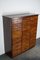 Antique French Early 20th Century Oak Apothecary Cabinet, Image 3