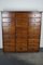Antique French Early 20th Century Oak Apothecary Cabinet, Image 6