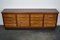Mid-20th Century German Industrial Walnut Apothecary Cabinet Lowboard, Image 11