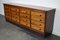 Mid-20th Century German Industrial Walnut Apothecary Cabinet Lowboard 6