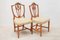 Shield Back Wheatsheaf Design Dining Chairs in the Style of Hepplewhite, Set of 6 2