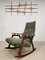 Vintage Scandinavian Design Rocking Chair, Set of 2 3