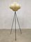 Vintage Design Cocoon Tripod Floor Lamp in the Style of Castiglioni 1