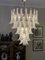 Grand Lustre en Verre de Murano Blanc 7