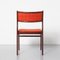 Vintage Red-Orange Dining Chair 4