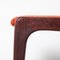 Vintage Red-Orange Dining Chair 11