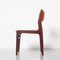 Vintage Red-Orange Dining Chair 3