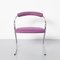 Italian Purple Dining Chairs, 1970s, Set of 4 2