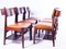 Vintage Teak & Rosewood Private School Chairs, Set of 6 6