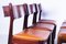 Vintage Teak & Rosewood Private School Chairs, Set of 6 7