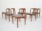 Chaises de Salle à Manger Juliane en Teck par Johannes Andersen pour Uldum Mobelfabrik, Danemark, 1960s, Set de 6 2