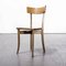 Bentwood Bistro Dining Chairs with Cross Frame from Baumann, 1950s, Set of 8 1