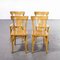 Bentwood Model 1369 Bistro Dining Chairs from Baumann, 1950s, Set of 4, Image 3
