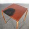 French Red Metal Model 836.3 Garden Table, 1950s 6