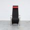 Postmodern Dutch Black & Red Dining Chair 7
