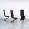 Postmodern Dutch Black & Red Dining Chair, Image 6