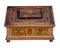 19th Century Marquetry Fruitwood Desktop Box 8