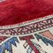 Vintage Afghan Hand-Knotted Kazak Rug 2