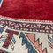 Vintage Afghan Hand-Knotted Kazak Rug 6