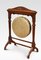 Late 19th Century Carved Walnut Framed Dinner Gong 4